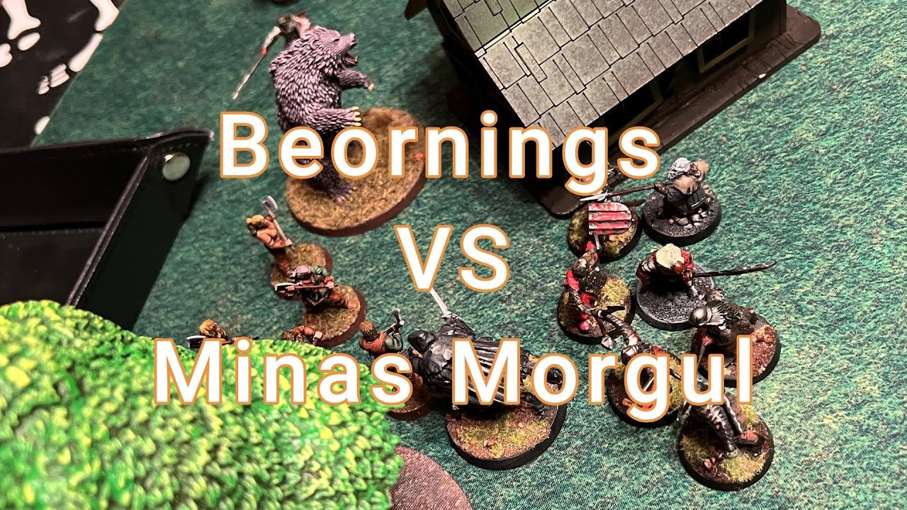 MESBG 650 Pts Beornings vs Minas Morgul Mordor