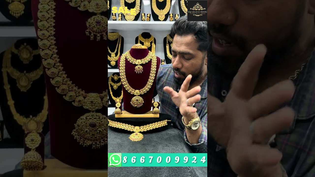 Taj Gold Covering in Madurai | Bridal jewellery sales and rental in madurai