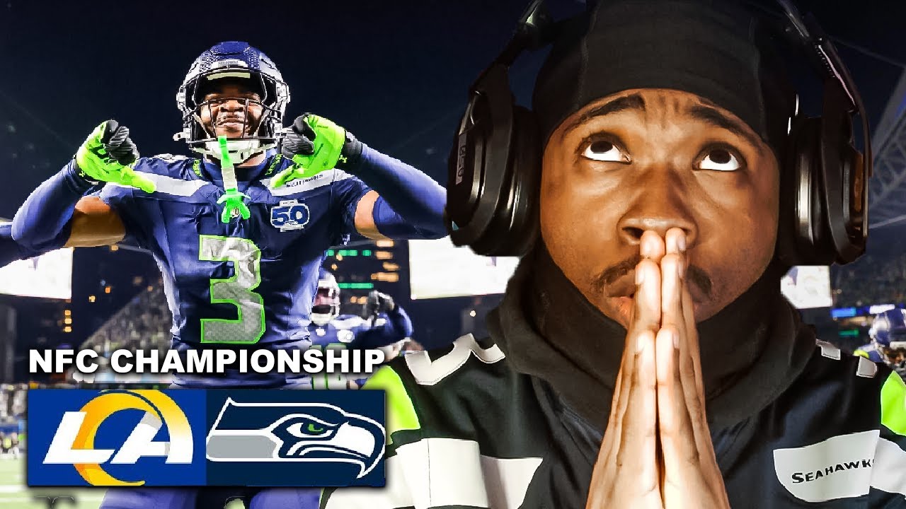 LIVE REACTION To The Seattle Seahawks vs Los Angeles Rams | 2025 SEASON NFC Championship