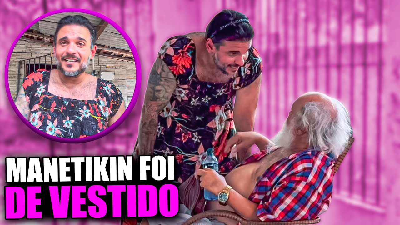 MANETIKIN CHEGOU VESTIDO DE MULHER NÃO TOMOU O REMÉDIO | IZALICK 