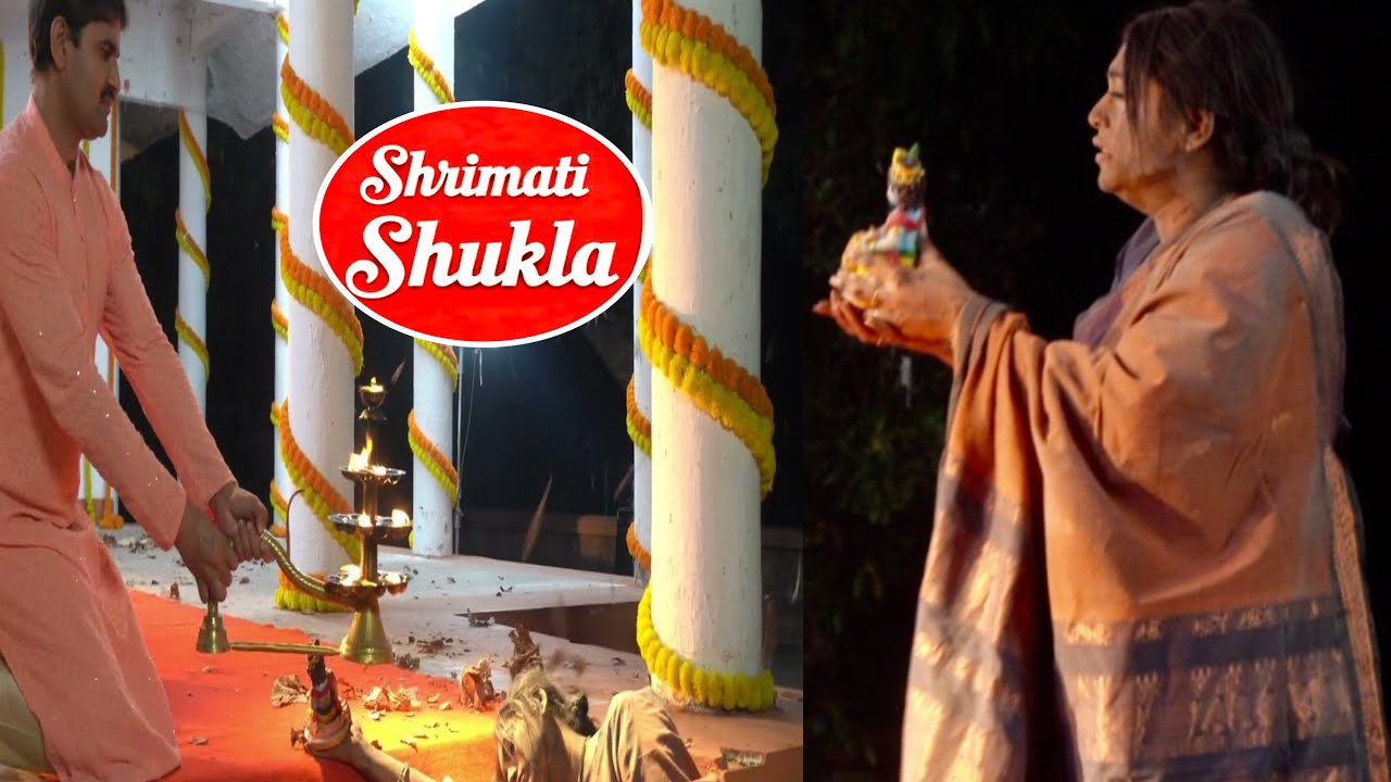 Sharmati Shukla onlocation |#bhaktichavan #kapilarya gunjan ko bhagwan madat karenge kya ravi ?￼