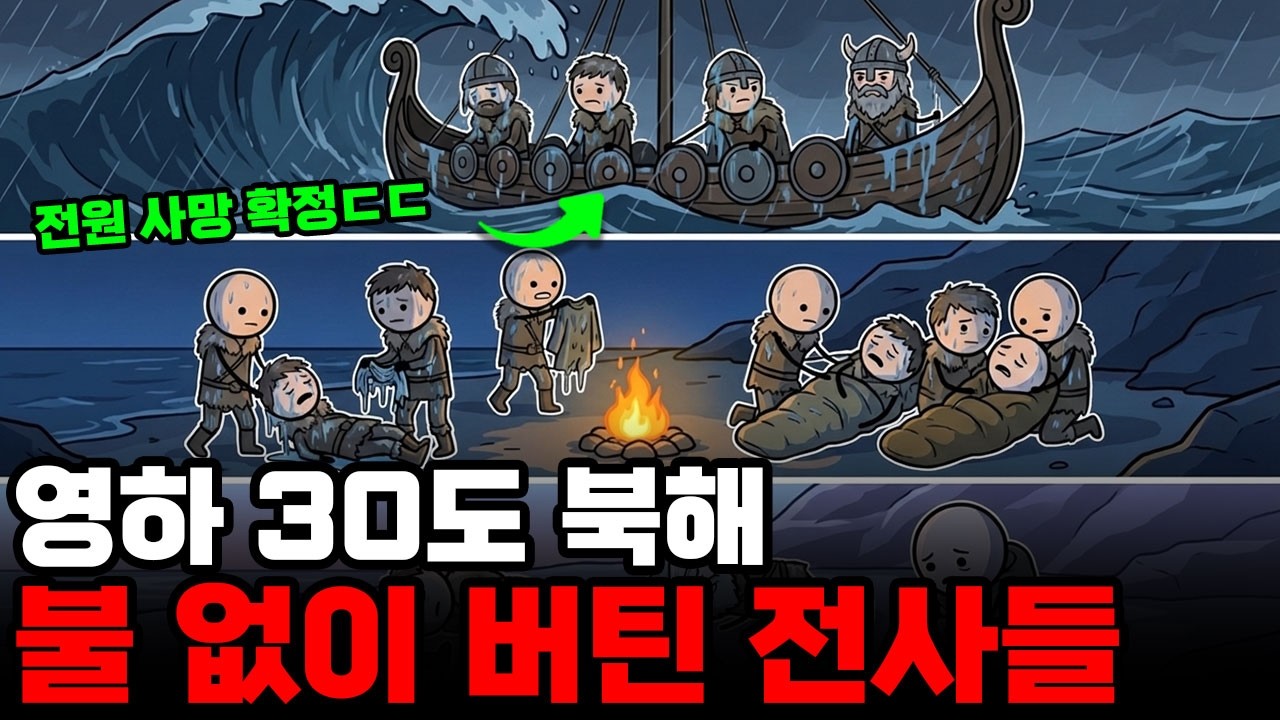 바이킹이 얼어붙은 바다에서 살아남는 법