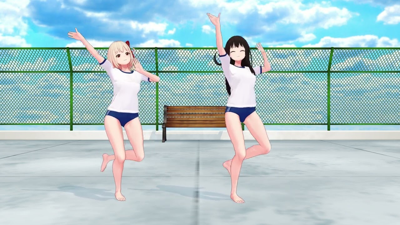 【MMD】古の服で愛包容ダンスホール