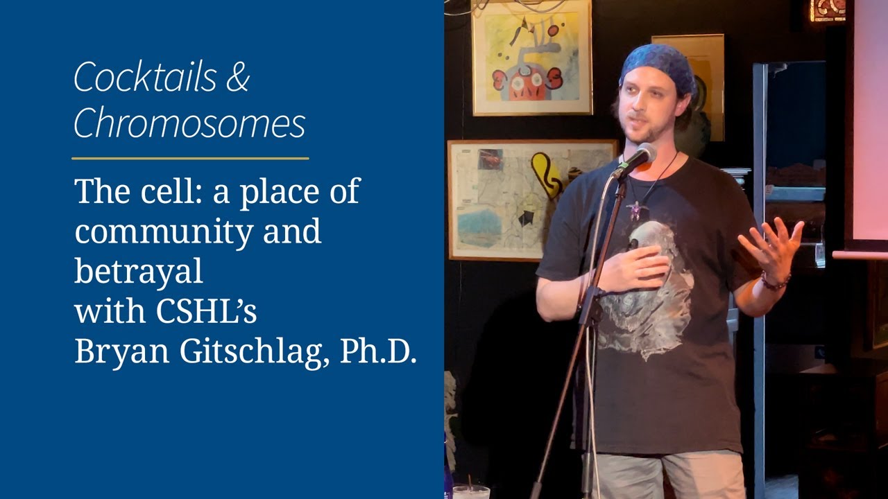 Cocktails & Chromosomes: A place of community and betrayal with CSHL's Bryan Gitschlag, Ph.D.