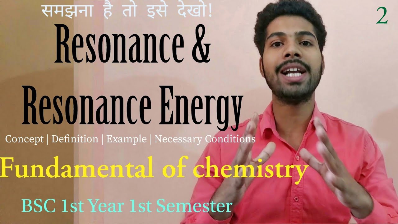 Resonance|Molecular Polarity and Weak chemical forces|Fundamental of Chemistry|Bsc 1st Year 1st Sem