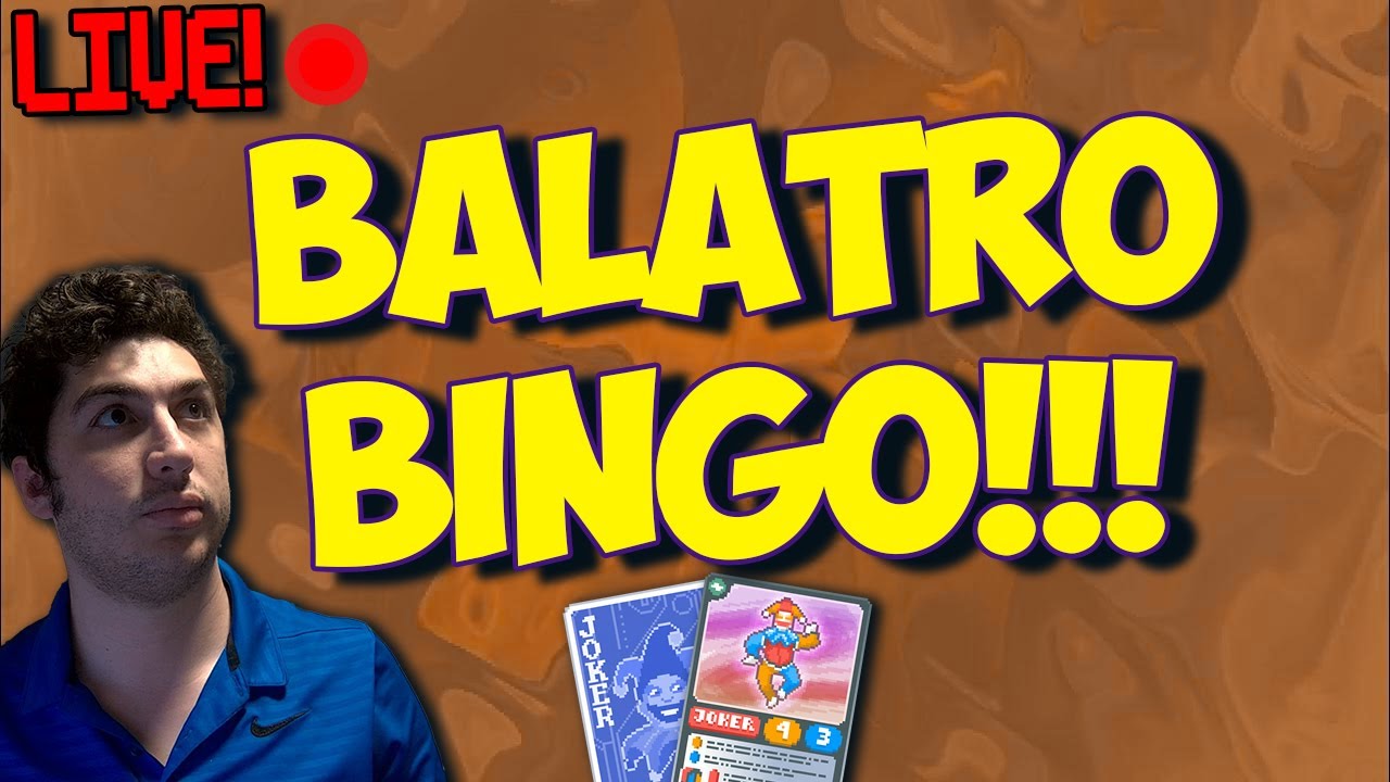 Balatro Bingo With Nightmare! Live Balatro!