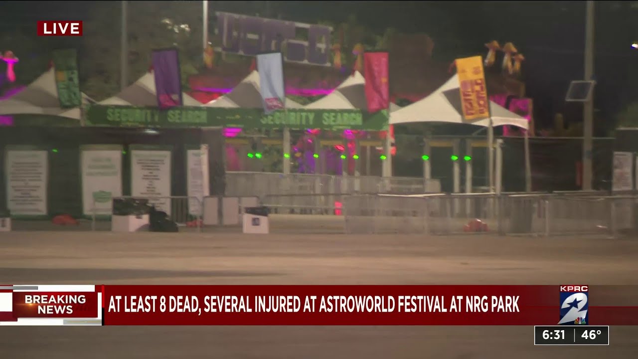 At least 8 dead, several injured at Astroworld Festival at NRG Park