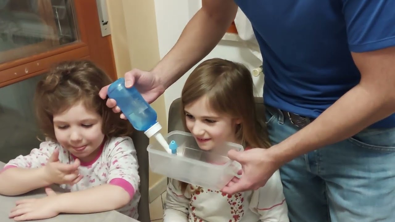 Lavaggi nasali bambini, con irrigatore nasale - MOLTO EFFICACI