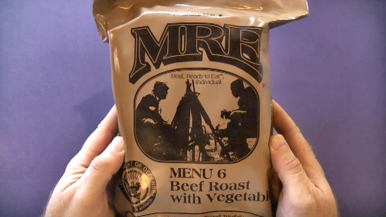 Обзор MRE - Меню 6 - Жареная говядина с овощами (2012)