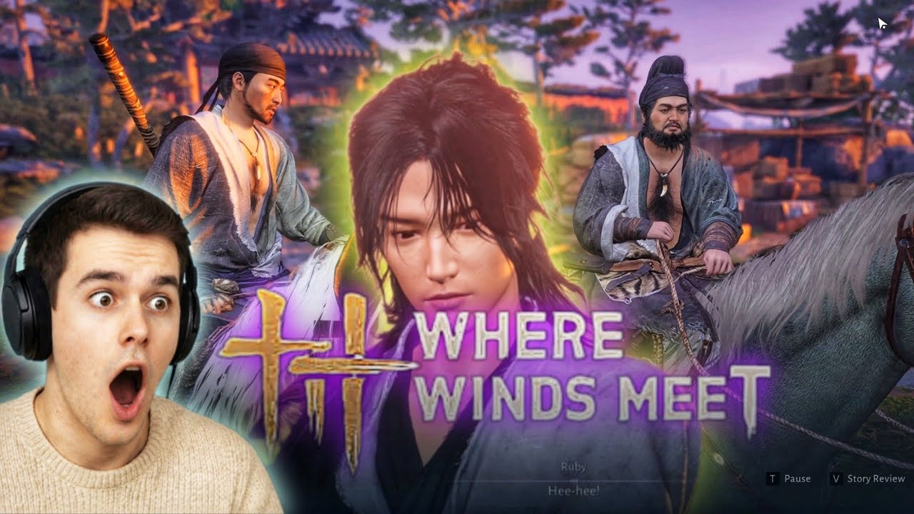 Today I hunted a bear & snatched a horse of Bony This is Where Winds Meet PC gameplay Enola