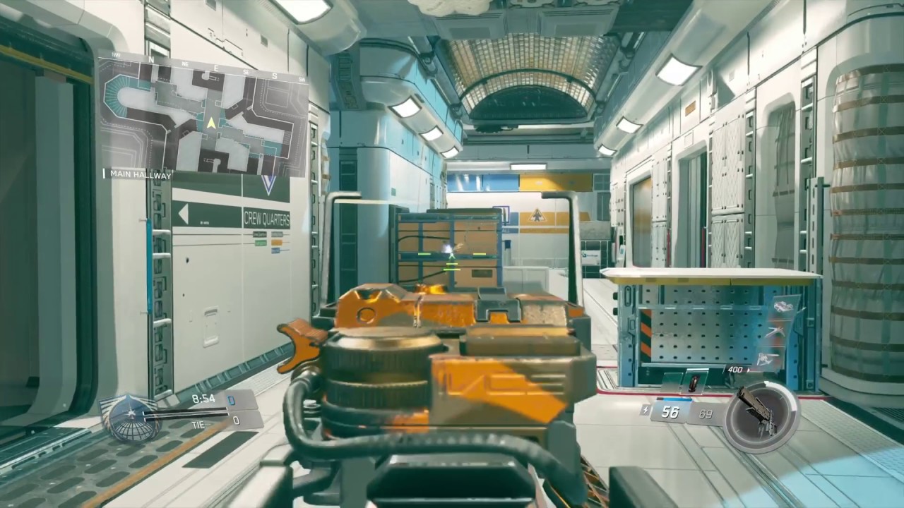 Infinite Warfare: R.A.W. Splatter Camouflage First Person All Attachments