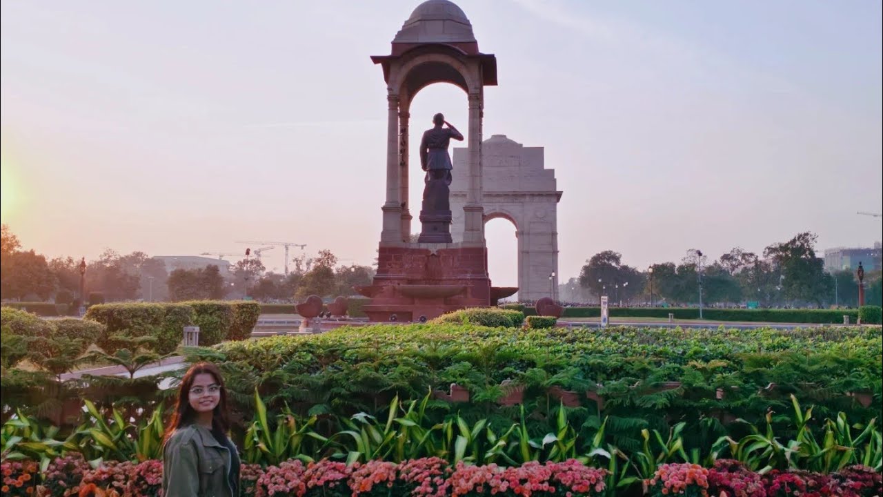 India Gate Delhi 🇮🇳 | Evening Vibes, Army Tribute & City Energy | 