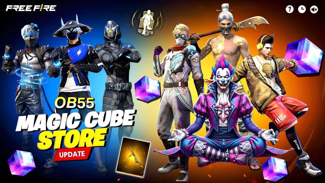 OB55 💥Magic Cube Store Update 🤯🥳 | One Punch Man M 1887 Skin Return | free fire new event