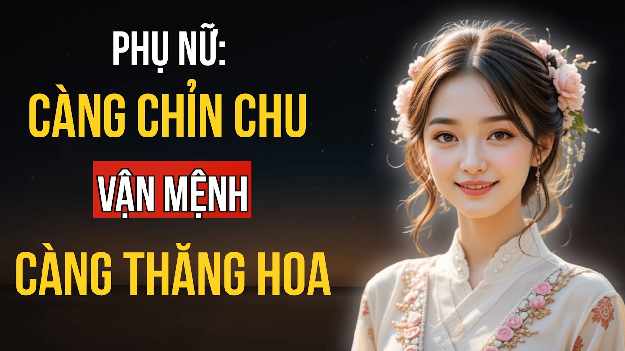 Phụ Nữ Càng Chỉn Chu Vận Mệnh Càng Thăng Hoa: 6 Nguyên Lý Sống Giúp Bạn Thay Đổi Cuộc Đời | Tâm Nữ
