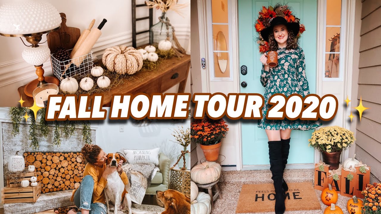 FALL HOME TOUR 2020!! | KALEIGH STEVENS | MODERN FARMHOUSE COZY HOME TOUR