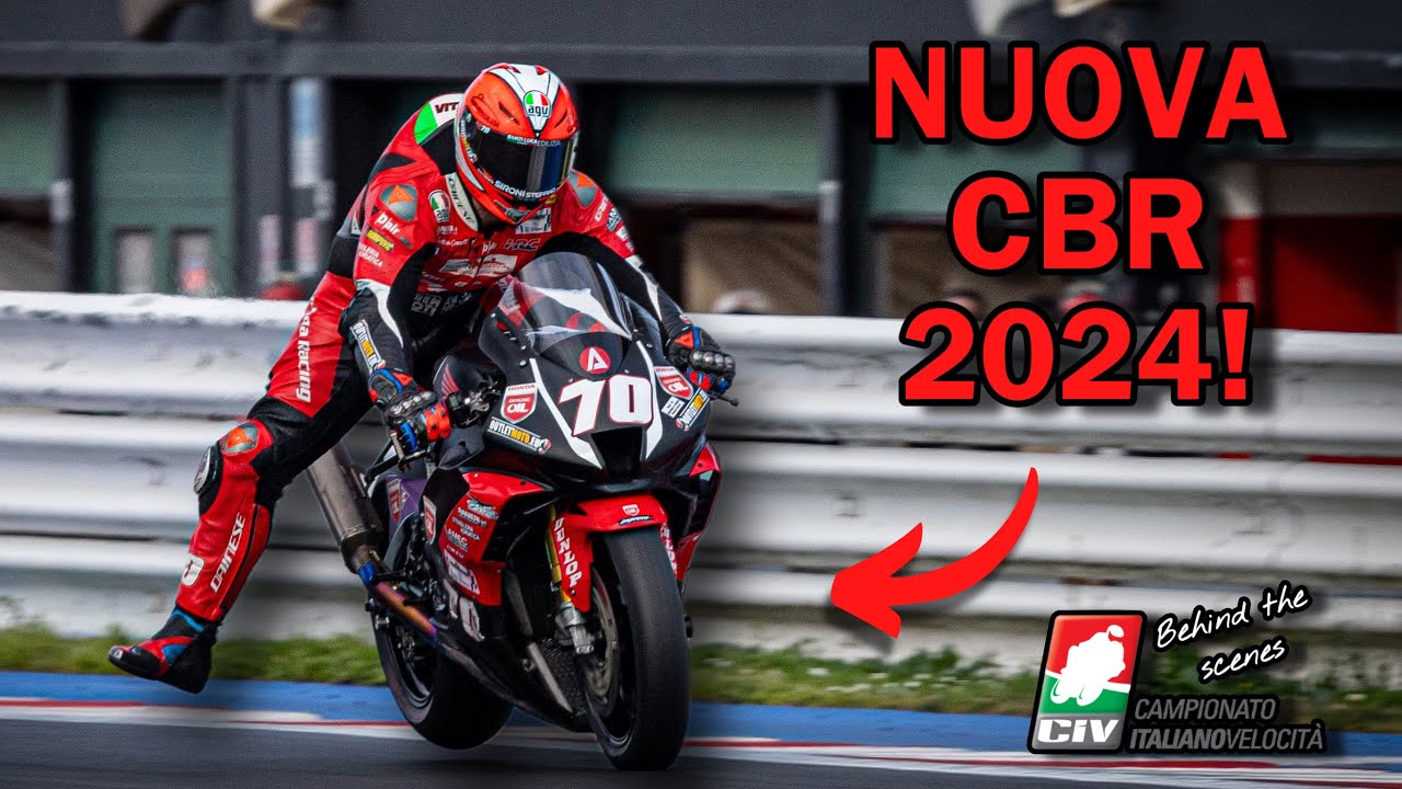 Test Honda CBR 1000 RR-R 2024 CIV SBK | Behind the scenes '24 ep.1