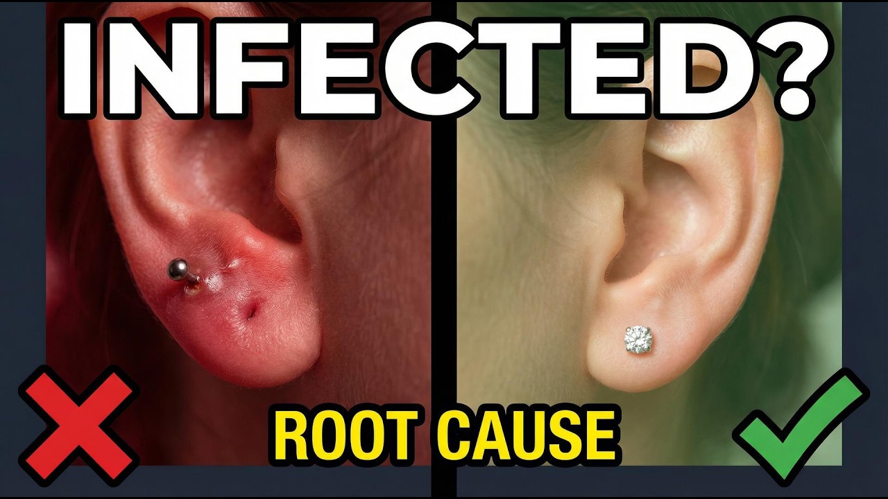 Why Your Ear Piercing Keeps Getting Infected &ndash; Root Cause & How to Fix It at Home