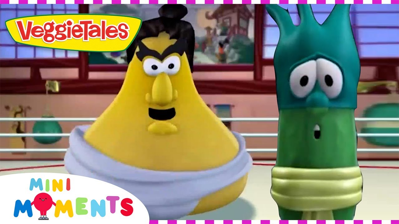 Larry is a Sumo Wrestler! | VeggieTales | Full Story | Mini Moments