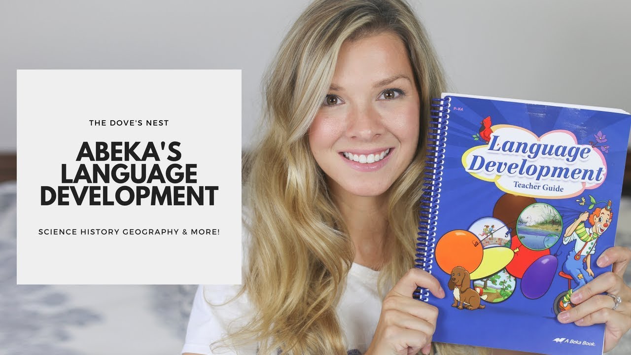 Почему нам нравится Abeka Language Development | Домашнее обучение для дошкольников