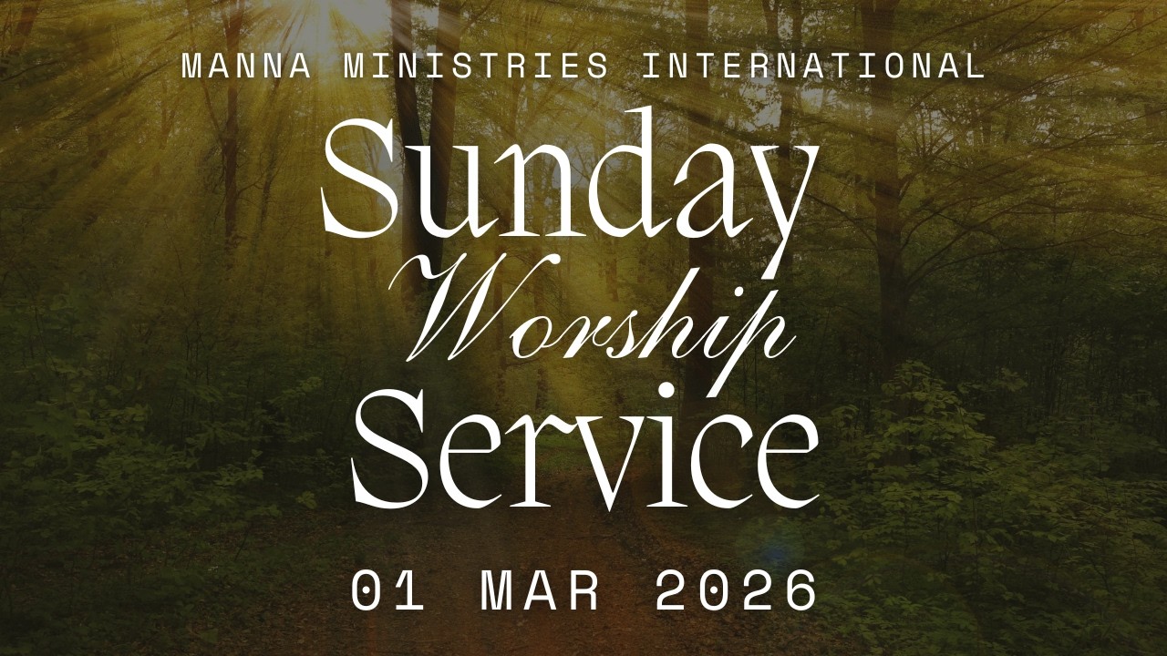 SUNDAY WORSHIP SERVICE | Ministering: Ps. Biju  | Manna Upperroom | Mar 01 2026