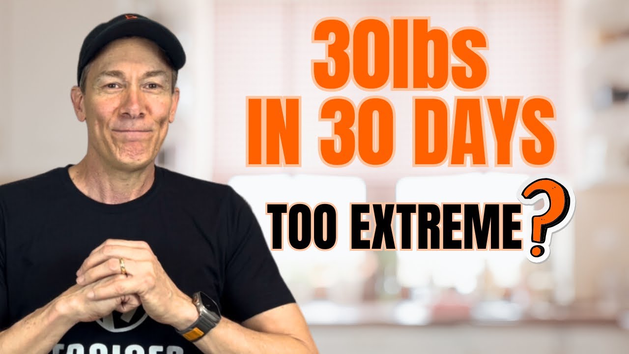Хорошая ли идея похудеть на 30 фунтов за 30 дней?