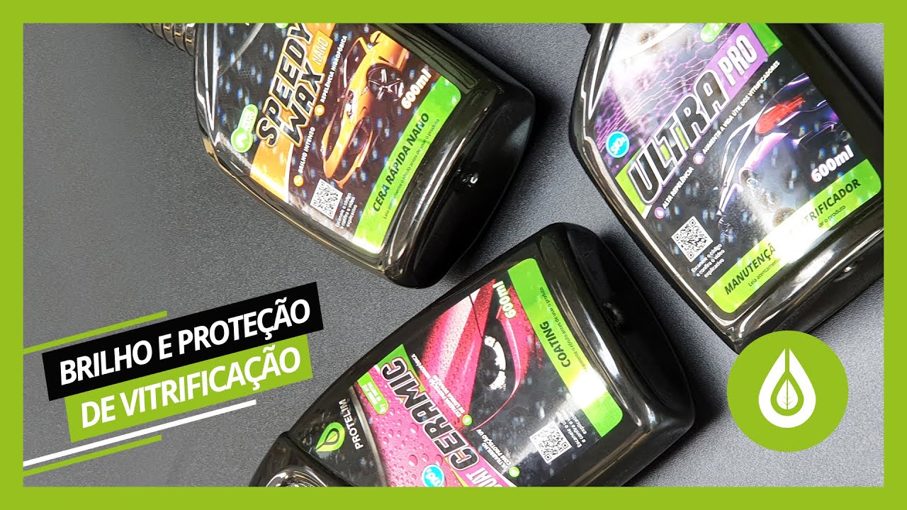 Brilho e Proteção de Vitrificação | Coat Ceramic, Ultra Pro, Speedy Wax | Protelim