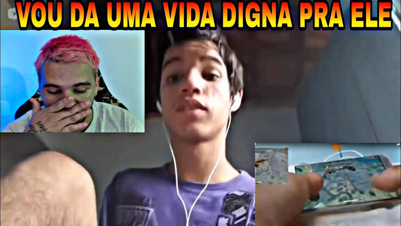 PIUZINHO REAGINDO AO MENINO QUE JOGA FREE FIRE COM OS PÉS, MARCIEL WINCHESTER