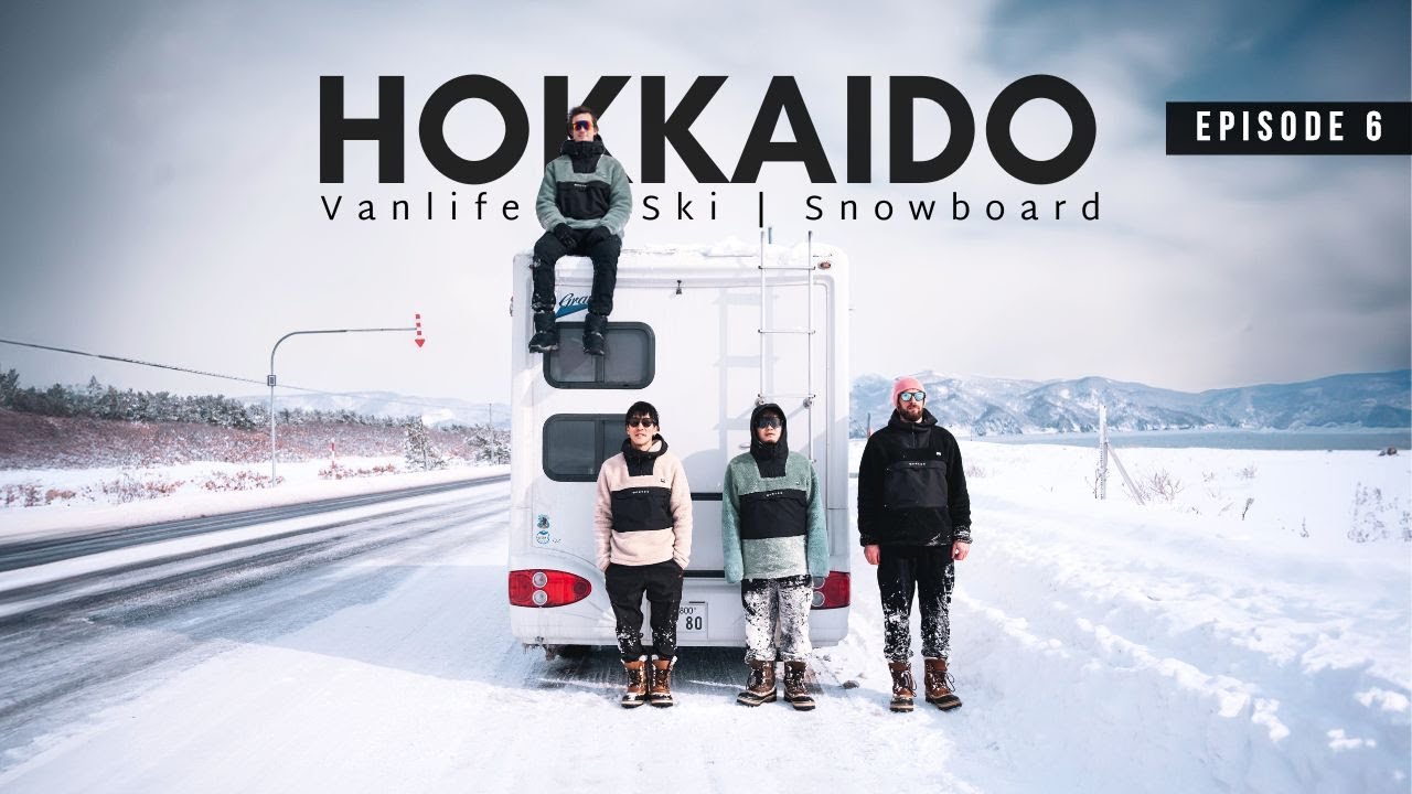 HOKKAIDO | Testing Our Montec Wear in -15&deg;C  #vanlife #japan #車中泊