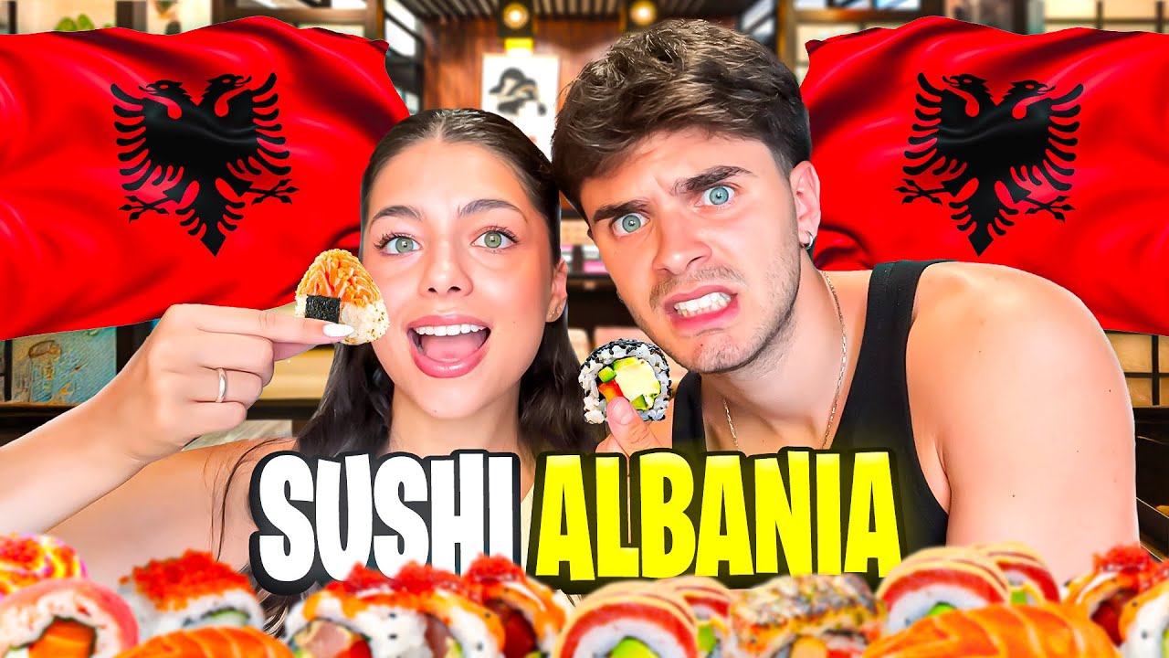 🍣🇦🇱 PROVIAMO IL SUSHI IN ALBANIA