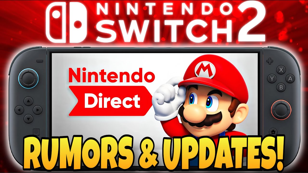 Появился новый слух с Nintendo Direct! + Крупные обновления по игре Switch 2!