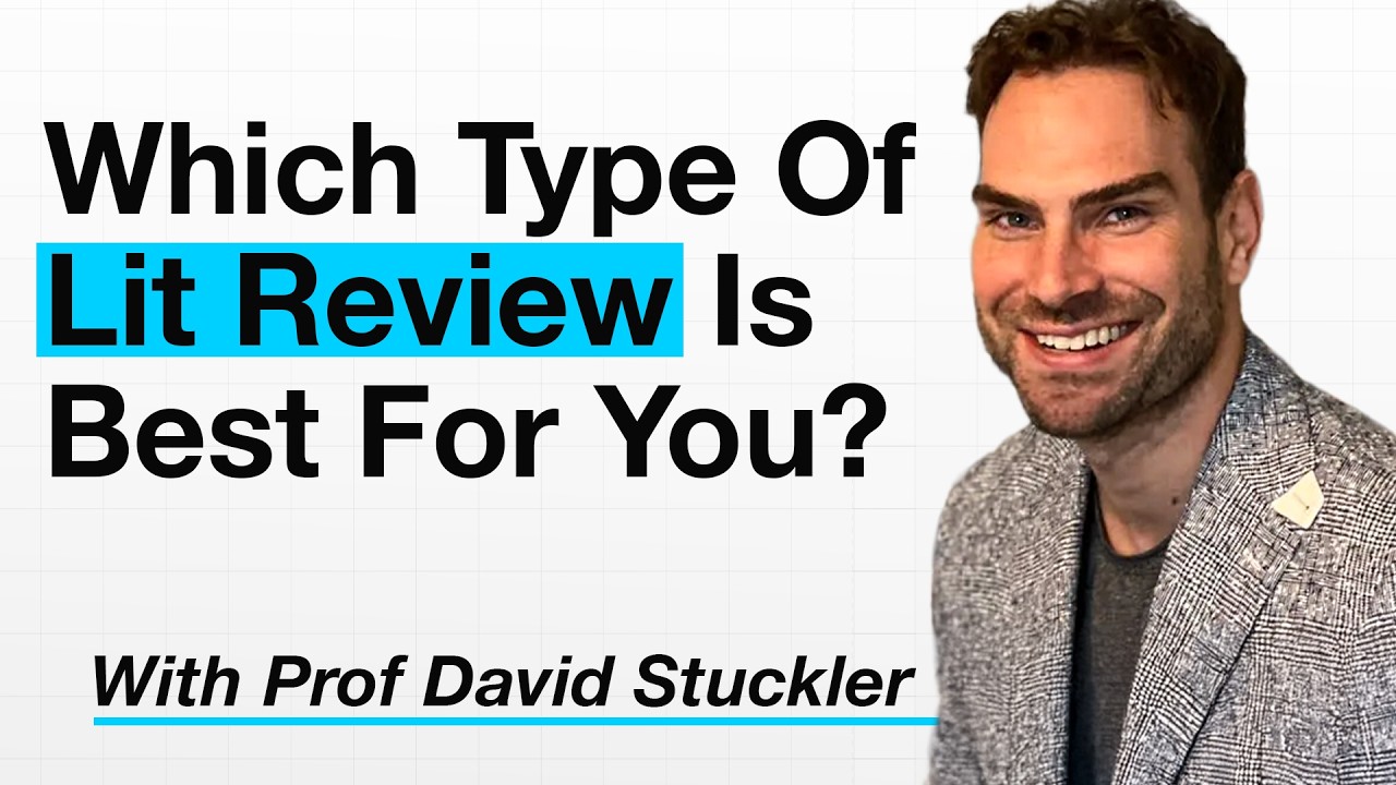 Which Type of Literature Review Is Right for You? FastTrack LIVE #40