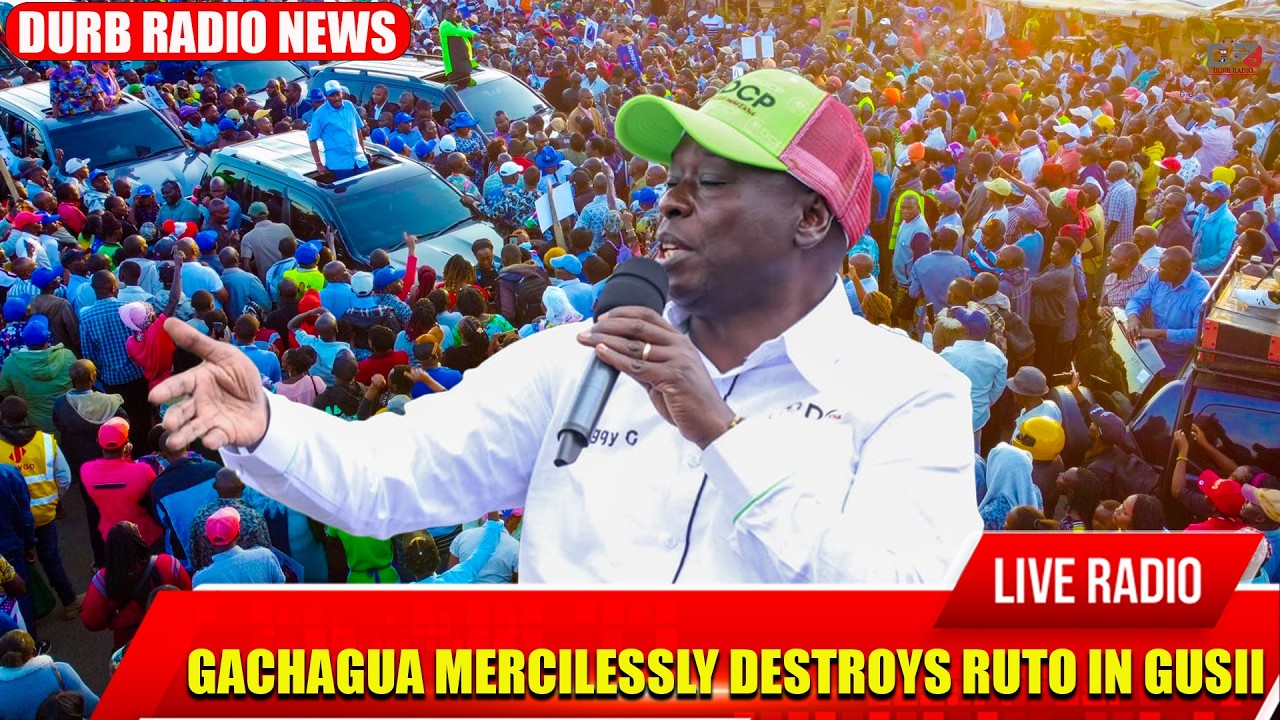 GACHAGUA LED OPPOSITION MERCILESSLY DESTROYS RUTO IN GUSII LAND #seo #podcast #kenya