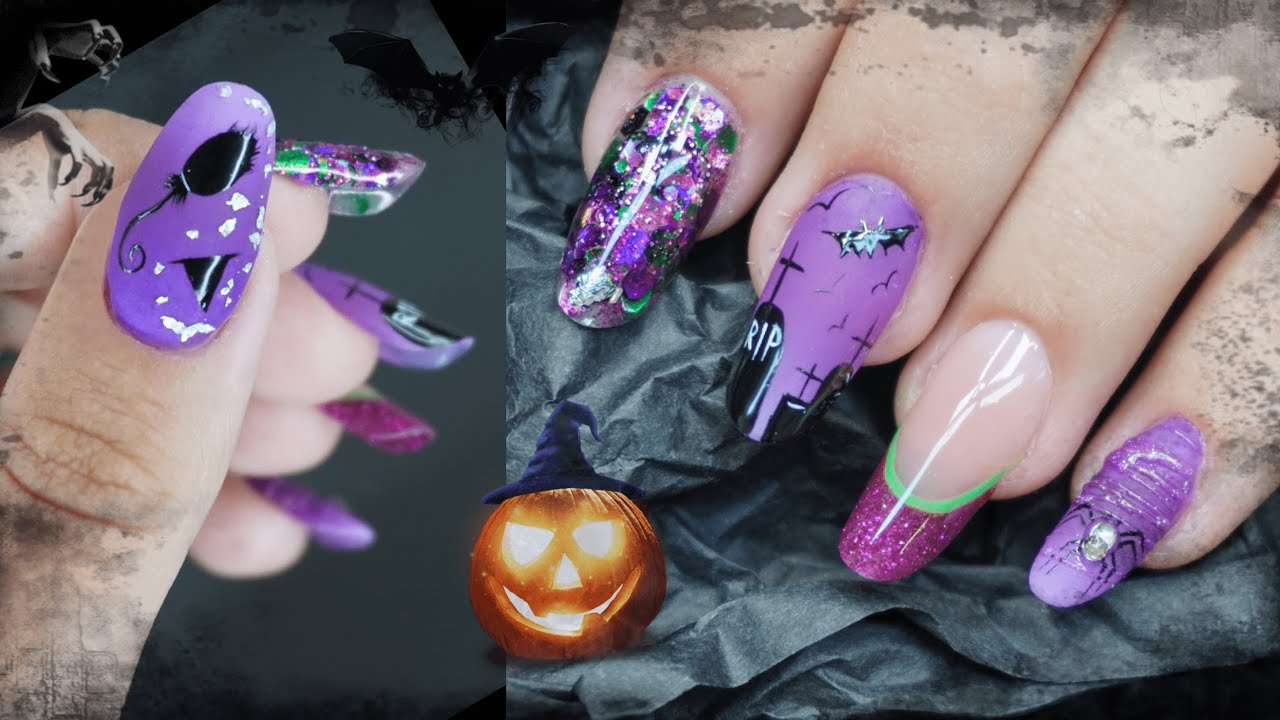 POPITS D'HALLOWEEN  🎃​ VASCO - Dégradé, french reverse, incrustation...