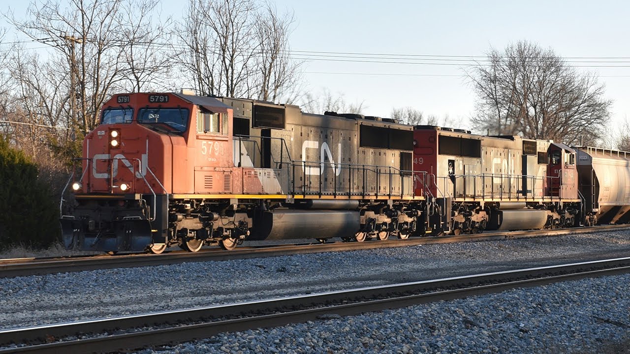 CN Railway Freight Trains