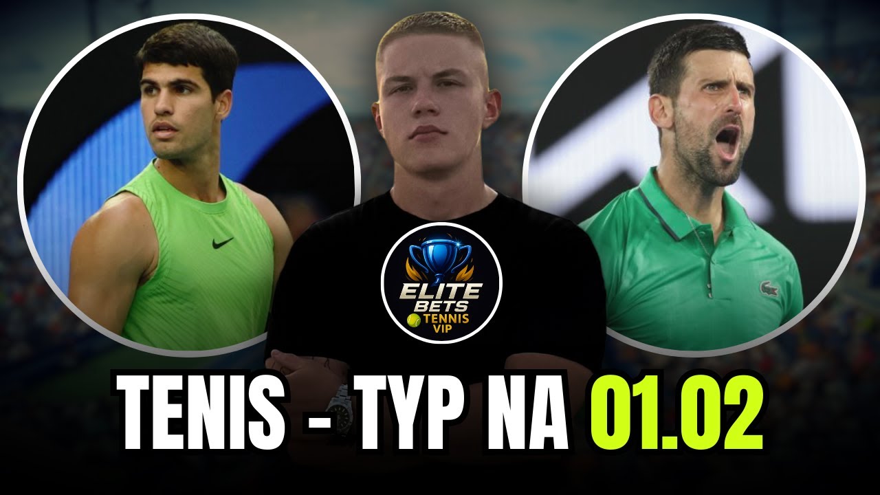 Finał ATP Australian Open! (Carlos Alcaraz vs Novak Djoković)