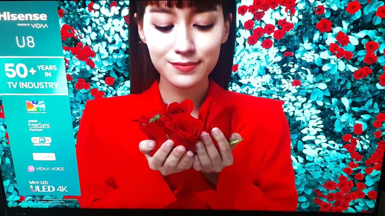 Hisense A6 and U8 4K Demo
