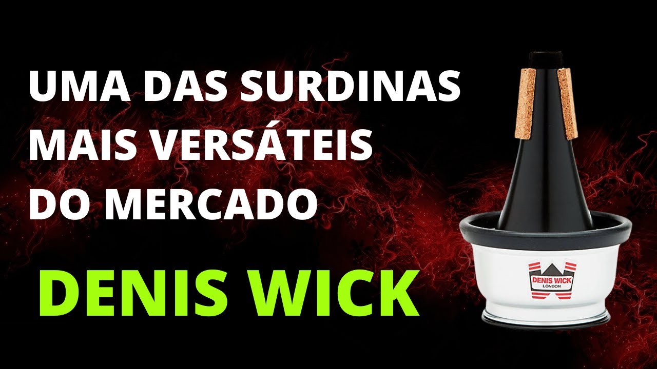 UMA DAS SURDINAS MAIS VERSÁTEIS DO MERCADO - DENIS WICK CUP AJUSTÁVEL