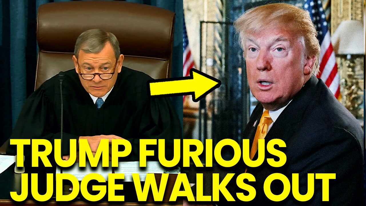 Trump Goes NUTS as FED UP Judge FLEES Courtroom
