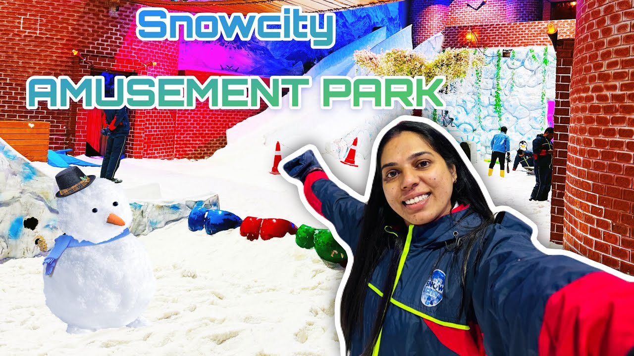 Snow City Vadodara || Amusement Park in Gujarat || Indoor Snow Park 
