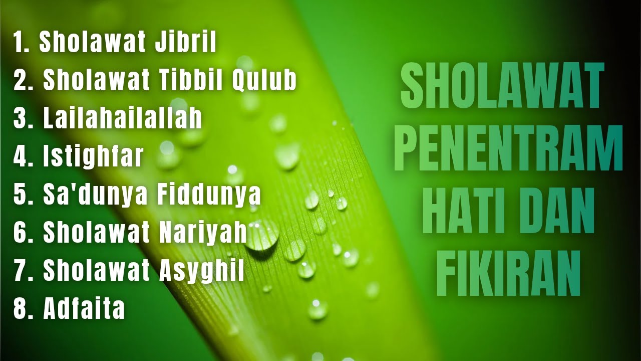 KUMPULAN SHOLAWAT FULL ALBUM POPULER 2026 | SHOLAWAT MERDU PENENTRAM HATI DAN FIKIRAN