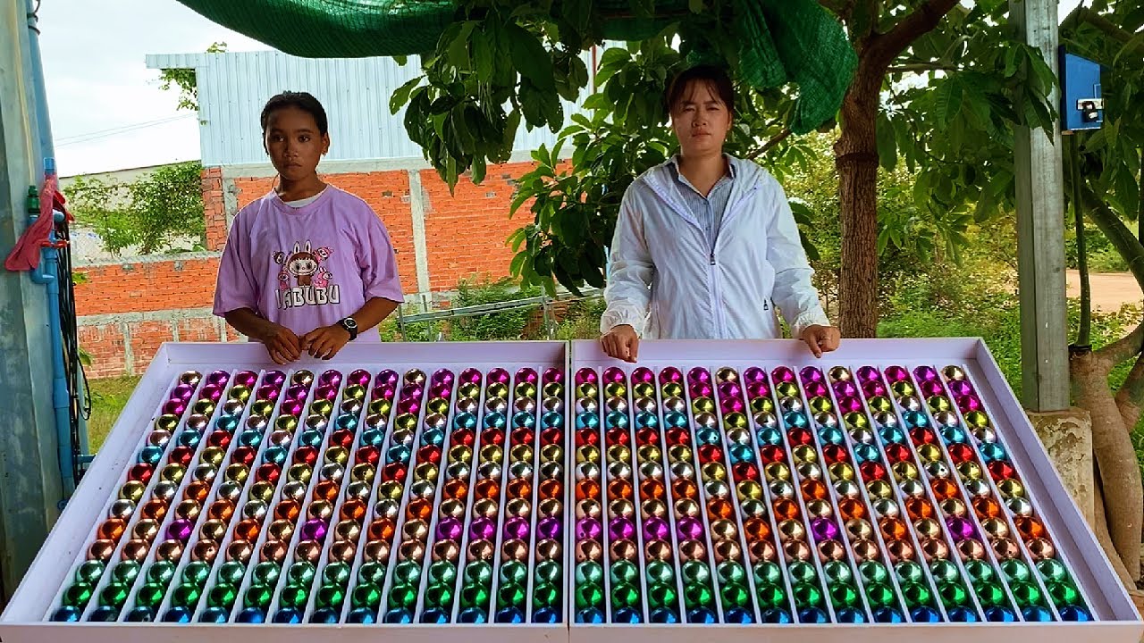 full-color ball sorting is very smart and smooth
