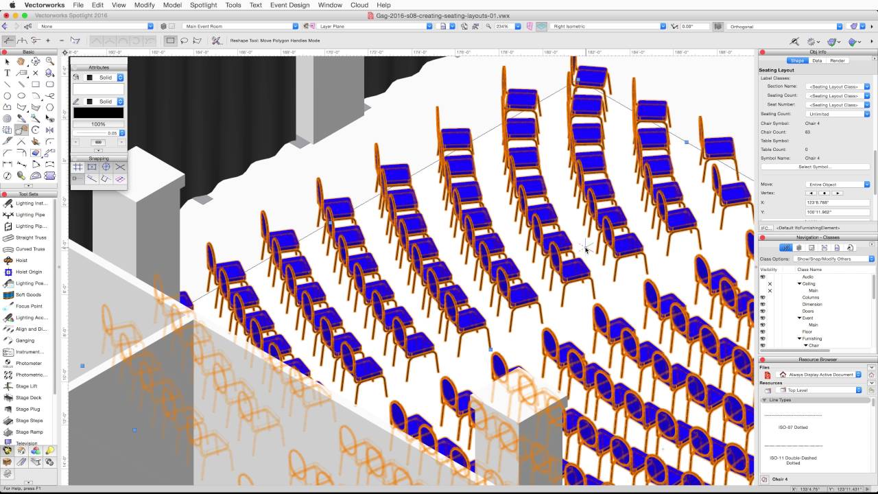 Entertainment - Seating Layouts