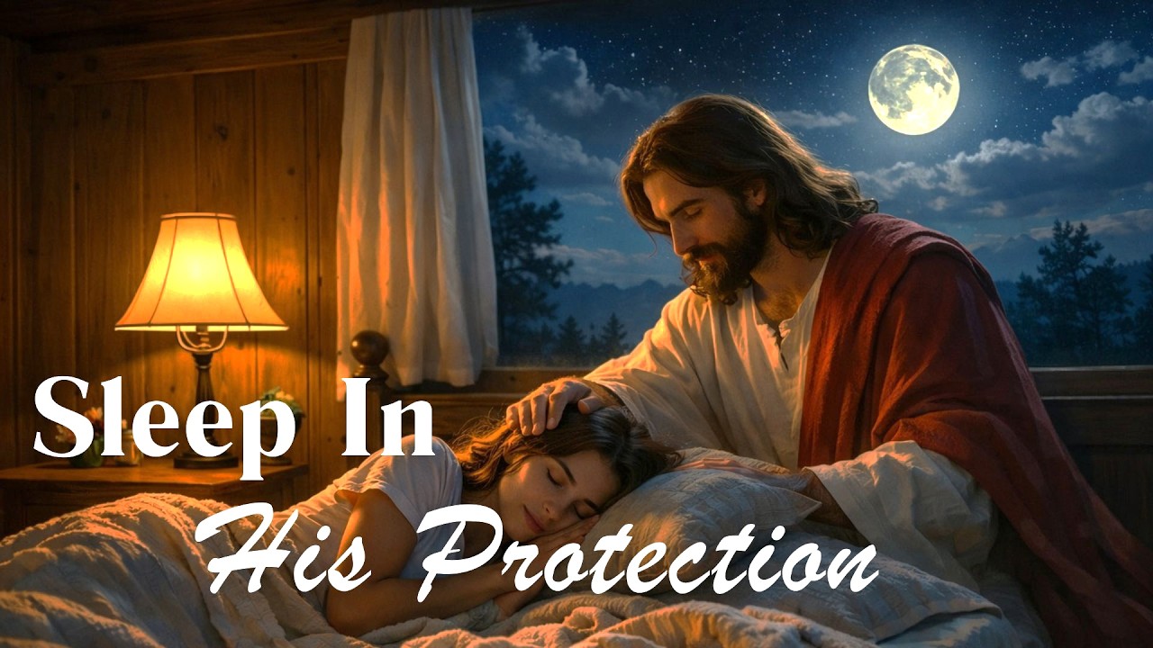Sleep in His Protection | Relaxing Music for Stress Relief and Focus and Sleep 😴