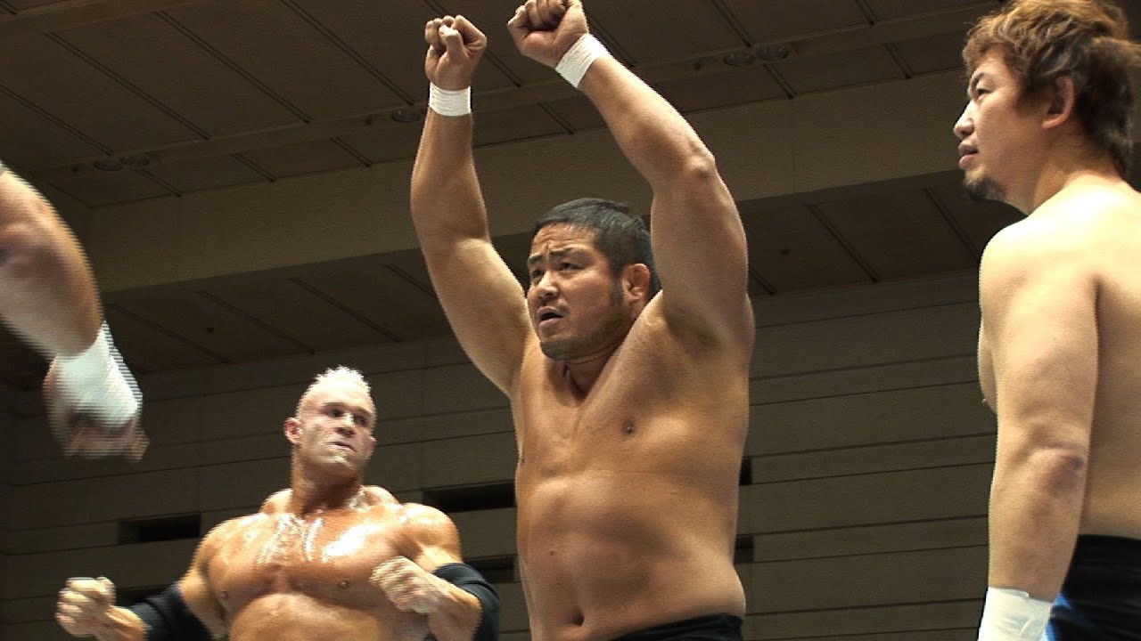 2011.2.12 NAKANISHI&STRONGMAN&KANEMOTO vs BERNARD&ANDERSON&LIGER