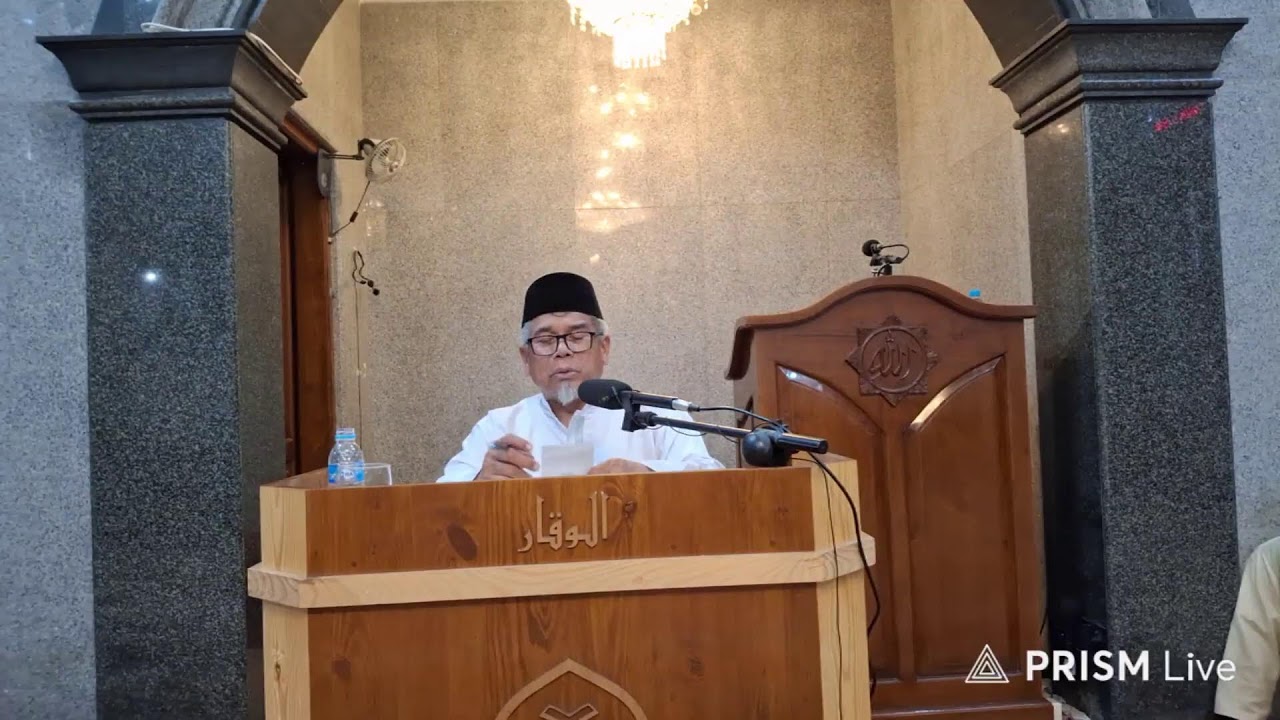 Masjid Al-Waqar sedang live!