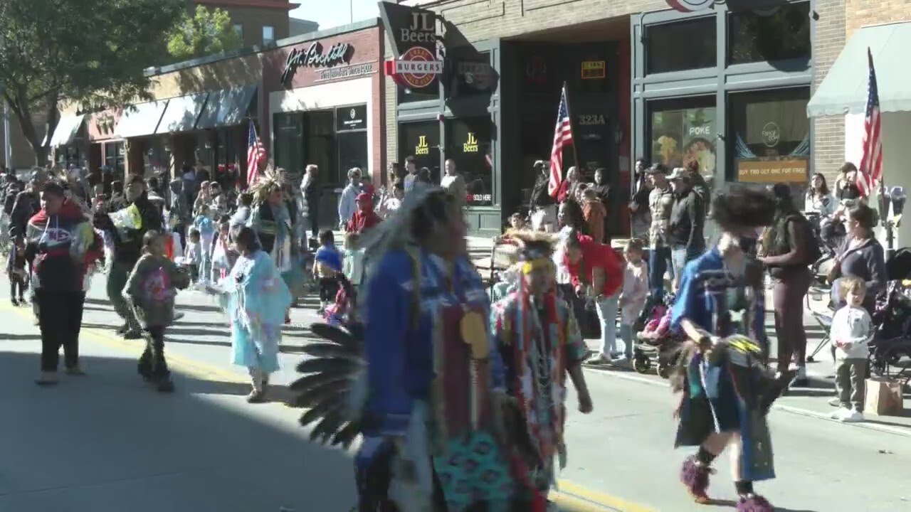 Native American Day parade in Sioux Falls