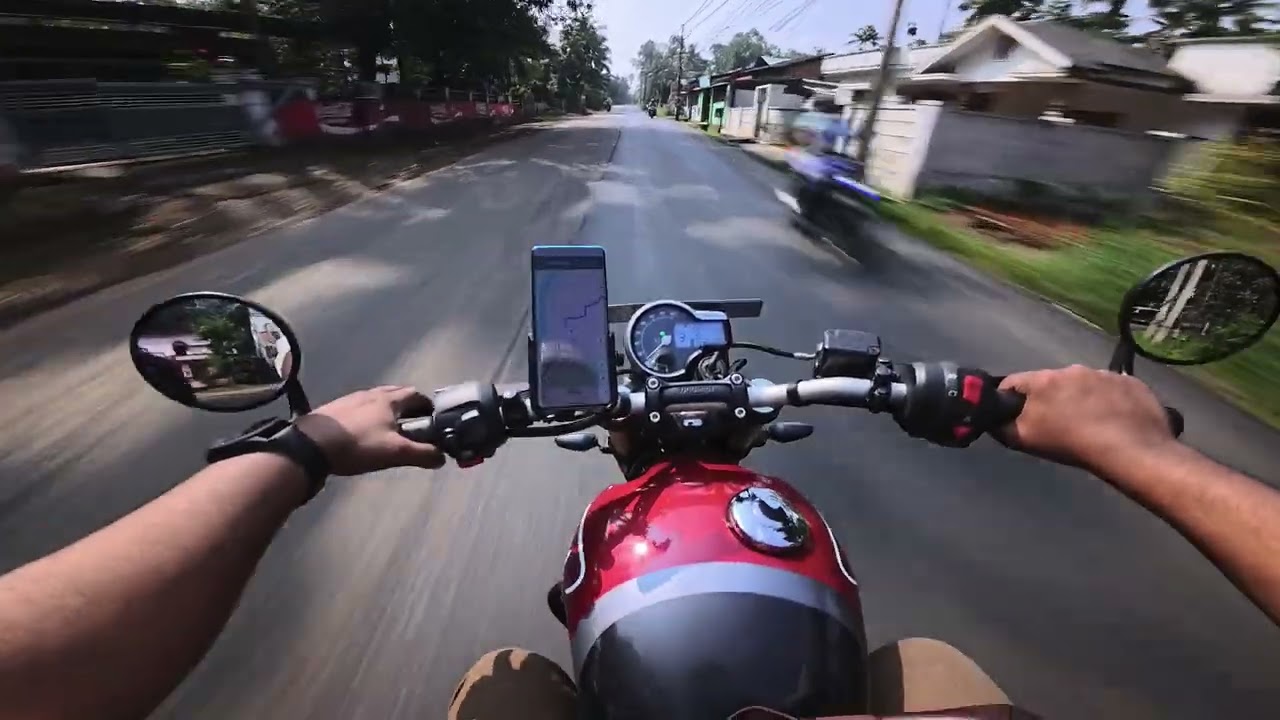 Triumph Speed 400 with Original Exhaust | POV Ride #52 | Raw Pure Sound 4K Video | #insta360acepro2 