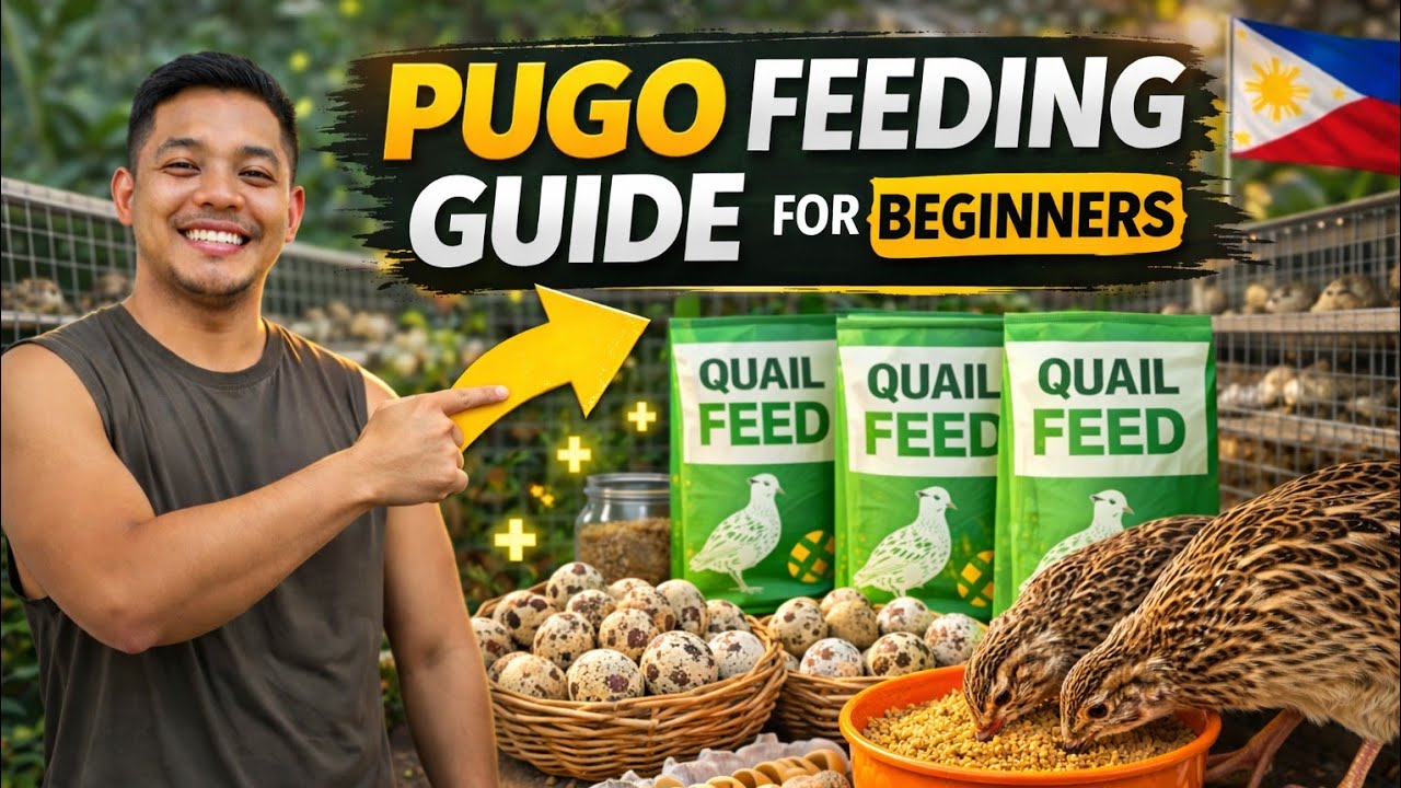 Tamang Pagpapakain ng Pugo | Quail Feeding Guide for Beginners