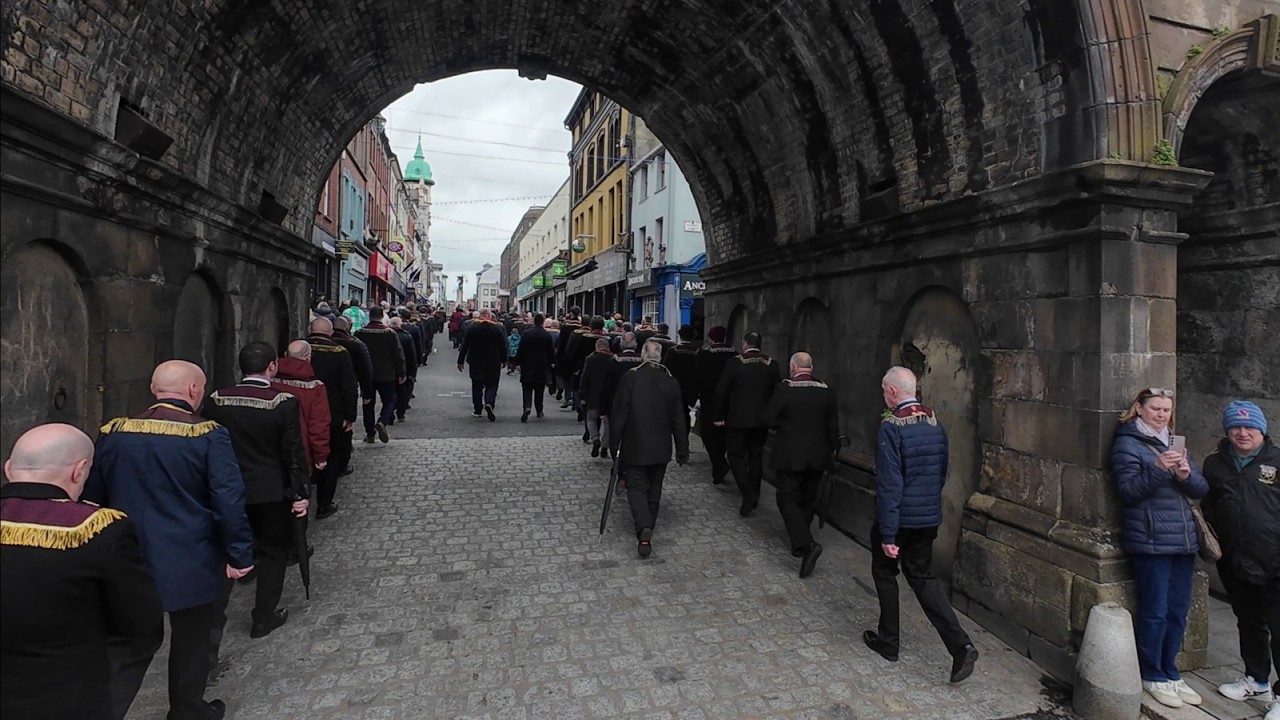 The Apprentice Boys of Derry   No Surrender Club, Sait Patrick's Day Parade @ Londonderry 17th March