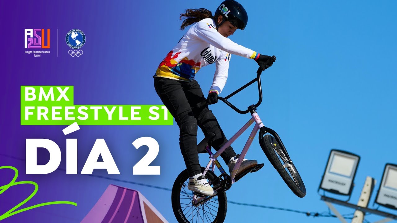 Clasificación BMX Freestyle Femenino - Juegos Panamericanos Junior Asunción 2025